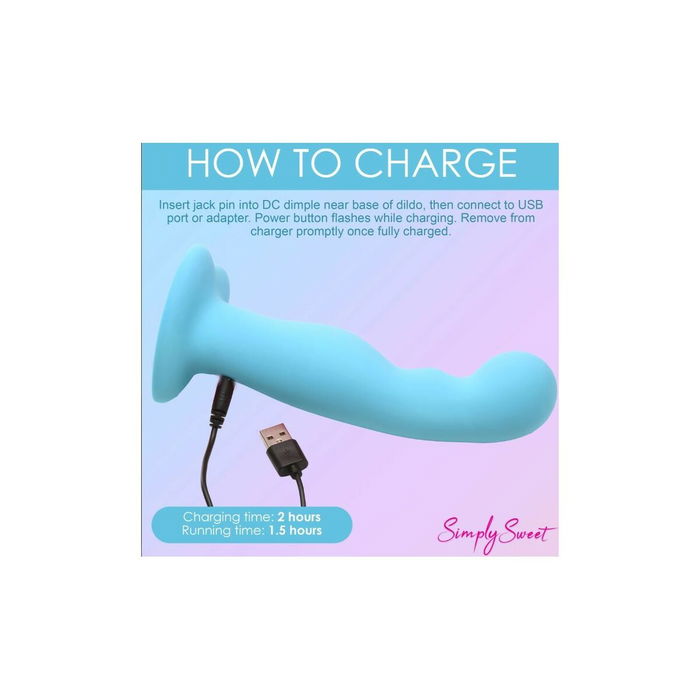 Vibrateur G-Spot XR Bleu Silicone