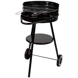 Roues de barbecue au charbon de bois Aktive Textilene 42 x 76,5 cm Noir