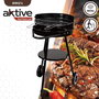 Color Baby Aktive - Barbecue charbon de bois rond 42x76,5 cm - Dimensions 42 x 76,5 cm