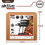 Color Baby Aktive - Barbecue charbon de bois rond 42x76,5 cm - Dimensions 42 x 76,5 cm