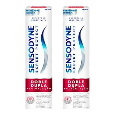 SENSODYNE DUPLO SENSODYNE DOBLE ACCION SENSODYNE DUPLO SENSODYNE DOBLE ACCION