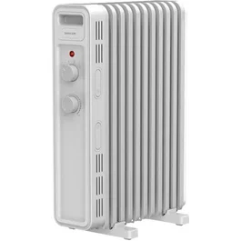 Sencor SOH 3411WH Radiateur électrique à bain d'huile, 2300 W, Blanc