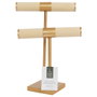 Home Deco Factory Porte-bijoux double beige-doré