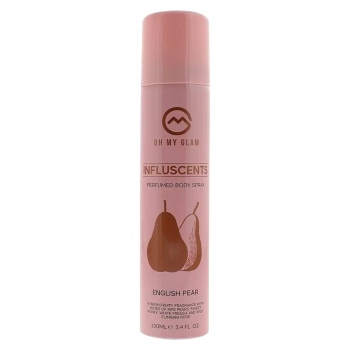 Oh My Glam Influscents Spray corporel Poire anglaise et freesia 100 ml Oh My Glam Influscents Spray corporel Poire anglaise et freesia 100 ml