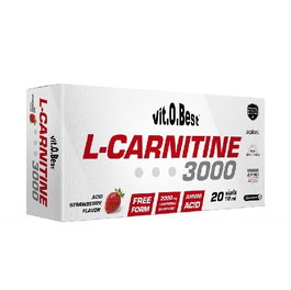 VIT.O.BEST L-CARNITINE 3000 Viales Fraise