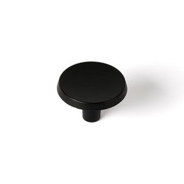 Rei 774 Poignée de meuble en zamak noir mat diamètre 35 mm blister 2 pièces avec vis M4