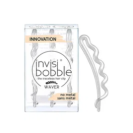 InvisiBobble Set Trio Waves, 3 barrettes transparentes