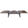 Home ESPRIT Table de Salle à Manger Extensible Marron Noir