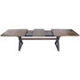 Home ESPRIT Table de Salle à Manger Extensible Marron Noir