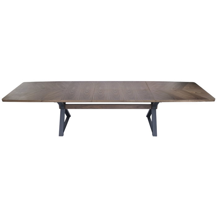 Home ESPRIT Table de Salle à Manger Extensible Marron Noir