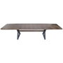 Home ESPRIT Table de Salle à Manger Extensible Marron Noir