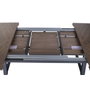 Home ESPRIT Table de Salle à Manger Extensible Marron Noir
