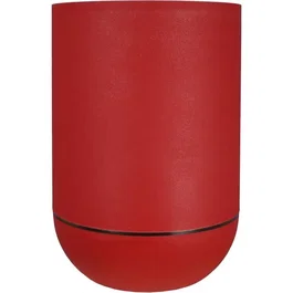 RIVIERA Pot de Fleurs Granit Tulipe 28 L Rouge - Diamètre 40 cm, Hauteur 57 cm