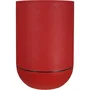 RIVIERA Pot de Fleurs Granit Tulipe 28 L Rouge - Diamètre 40 cm, Hauteur 57 cm