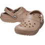 Sabots Crocs Classic Lined Clog Blanc Naturel 9-10 Ans