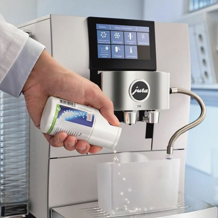 Jura Care Kit CLARIS Smart+ Kit d'entretien pour machine à café avec filtres à eau, pastilles et détergent pour système à lait