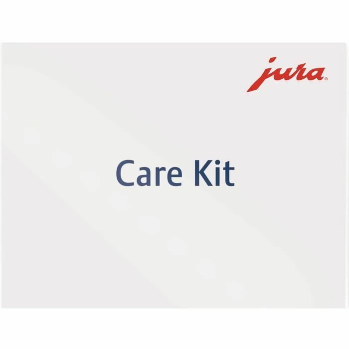 Jura Care Kit CLARIS Smart+ Kit d'entretien pour machine à café avec filtres à eau, pastilles et détergent pour système à lait