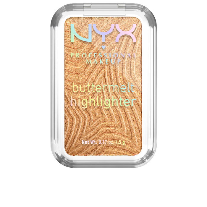 Nyx Professional Make Up Surligneur Illuminateur Buttermelt #35-Butta en Bronze, Éclat Longue Tenue 5g Nyx Professional Make Up Surligneur Illuminateur Buttermelt #35-Butta en Bronze, Éclat Longue Tenue 5g