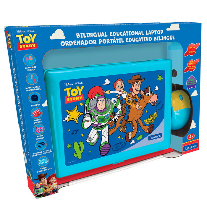 Lexibook Ordinateur portable éducatif bilingue Toy Story