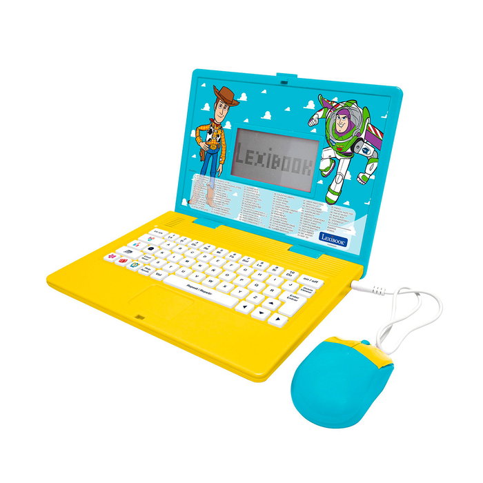 Lexibook Ordinateur portable éducatif bilingue Toy Story