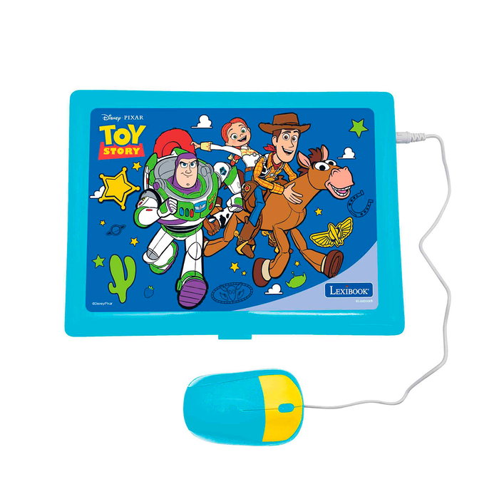 Lexibook Ordinateur portable éducatif bilingue Toy Story