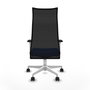 Piqueras y Crespo Chaise de Bureau Albacete Bleu et Noir