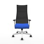 Piqueras y Crespo Chaise de Bureau Albacete Bleu et Noir
