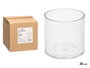 GIFTDECOR Vase Cylindrique Transparente 20x20x20cm