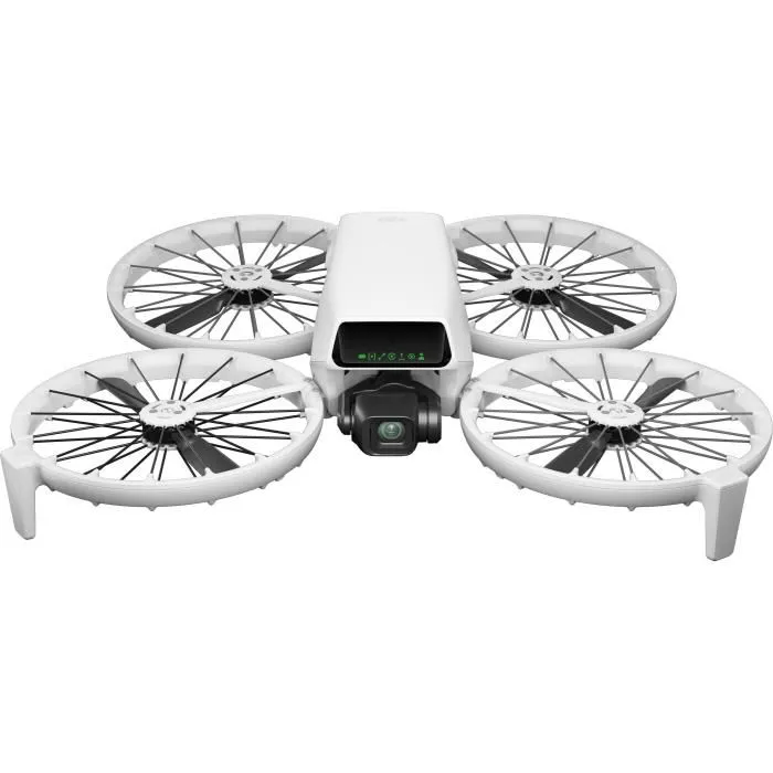DJI Flip Fly More Combo Drone avec Caméra 4K - Moins de 249 g, Autonomie 31 min, Protection Hélices, Suivi IA, Capteur CMOS 1/1.3, RC2 Inclus - Parfait pour Vlogs