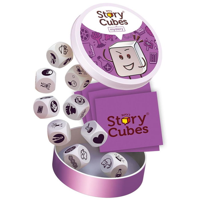 Asmodee Jeu de Société Story Cubes Misterium Dés d'Histoires Multilingue Dès 6 Ans