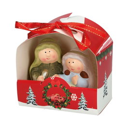 Bambasy Lot de 12 figurines de la nativité pour crèche
