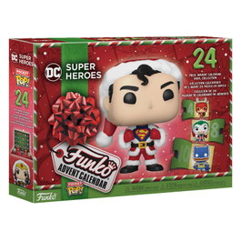Funko Calendrier de l'Avent POP! DC Comics - Contient 24 Figurines Pocket POP!