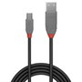 Lindy Câble USB 2.0 Anthra Line Type A vers Mini-B, 2m