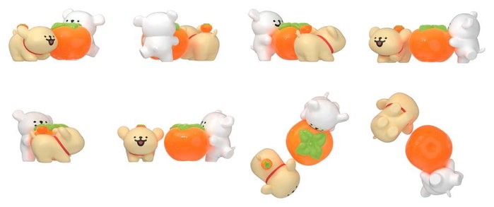 Funism Maltese Blind Box présentoir mini-figurines Lucky Paws Series (8)