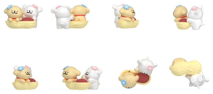 Funism Maltese Blind Box présentoir mini-figurines Lucky Paws Series (8)