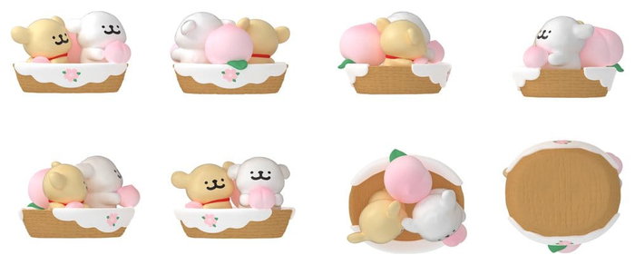 Funism Maltese Blind Box présentoir mini-figurines Lucky Paws Series (8)