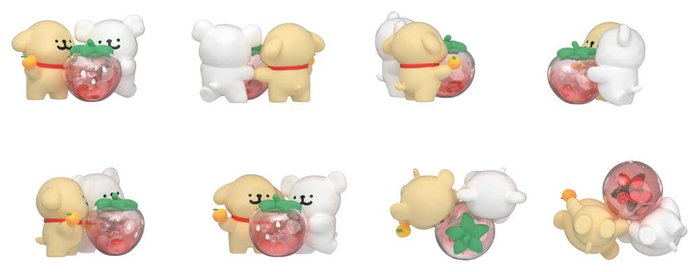 Funism Maltese Blind Box présentoir mini-figurines Lucky Paws Series (8)