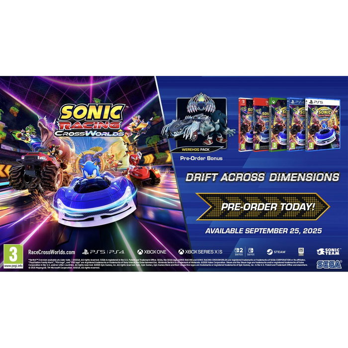 SEGA Sonic Racing: CrossWorlds - Xbox Series X