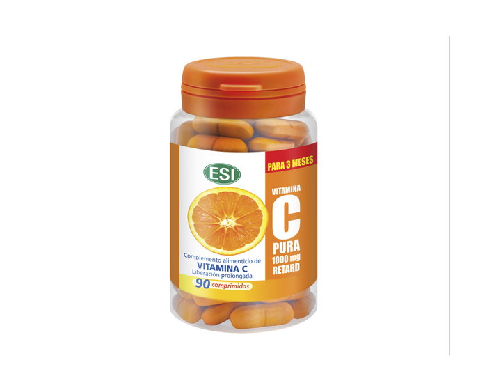 TREPATDIET-ESI Vitamina C Pura 1000mg Retard 90 comp. TREPATDIET-ESI Vitamina C Pura 1000mg Retard 90 comp.