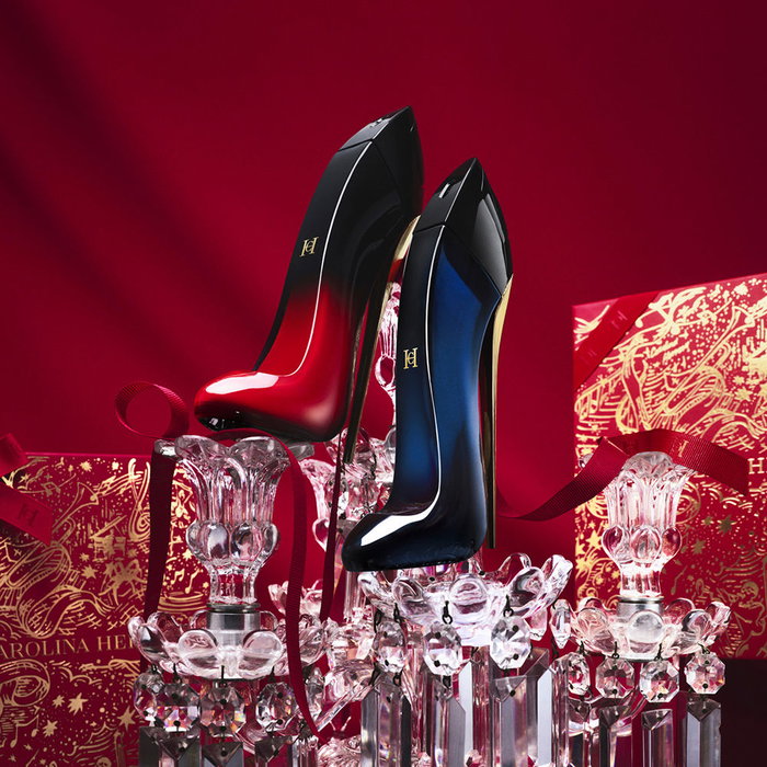 Carolina Herrera Coffret Good Girl 3 pièces Eau de Parfum vaporisateur 80 ml + Lait Corps 100 ml + Eau de Parfum vaporisateur 10 ml