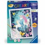Ravensburger CreArt Kids Licornes magiques - Peinture par numéros 18x24cm