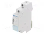 HAGER Relais d'installation bistable et d'impulsion NO pour rail DIN