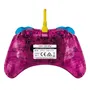 PDP - Manette Filaire Rock Candy Nintendo Switch - Princesse Peach - Rose - Confort Ergonomique et Coque Transparente
