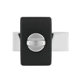 Abus Verrou de porte V83 CB 40 BK Noir avec coffre en acier