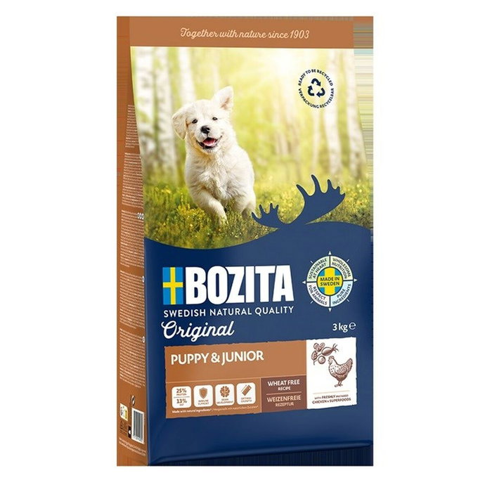 Nourriture Bozita Original Puppy & Junior Chicken Poulet 3 Kg Nourriture Bozita Original Puppy & Junior Chicken Poulet 3 Kg