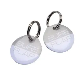 SureFlap Médaillon d'Identification Radiofréquence pour Chat Adulte - Lot de 2 - Compatible Extérieur