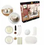 Sycomore - Coffret Atelier Créatif Make it XL - Création de Bougies Marbrées et Objets Déco en Jesmonite - Avec Moules et Accessoires - À Partir de 12 Ans