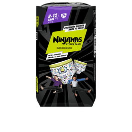 Dodot Ninjamas Culottes Absorbantes pour Enfants 8-12 ans, 27-43 kg, 9 Unités