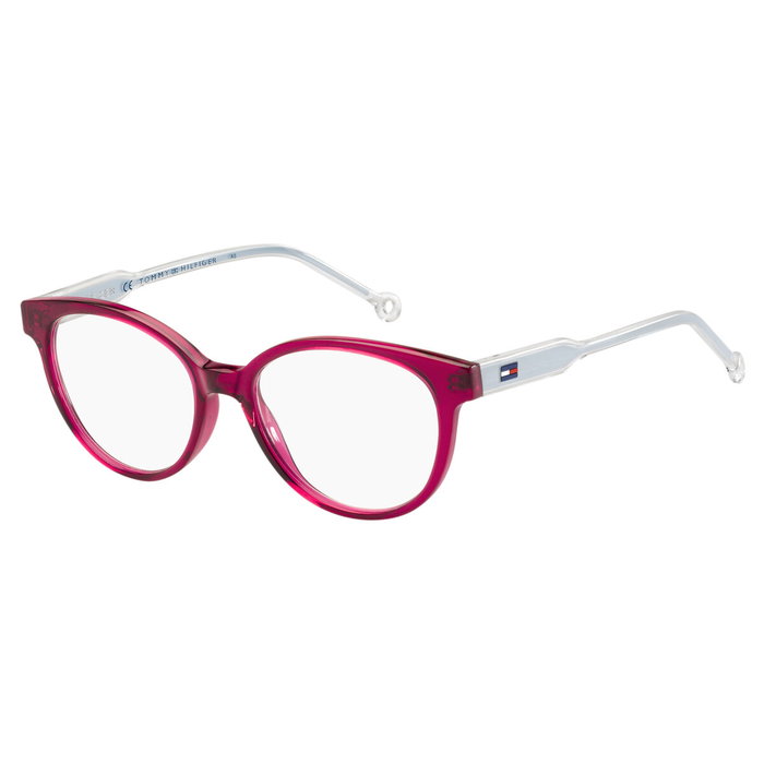 Monture de Lunettes Enfant Tommy Hilfiger TH-1428-Y5D Rose Ø 49 mm Monture de Lunettes Enfant Tommy Hilfiger TH-1428-Y5D Rose Ø 49 mm