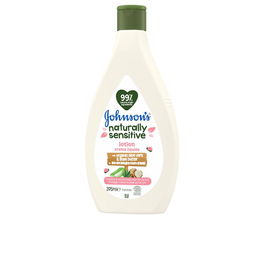 Johnson'S Baby Lotion Corporelle Bébé BIO Naturally Sensitive Aloe Vera 395 ml Hypoallergénique Sans Parfum
